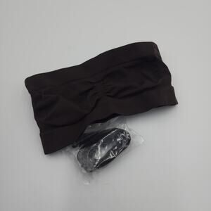 Skims Sculpting Seamless Bandeau in Brown Size XXS